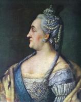 Antropov, Aleksei - Portrait of Catherine II the Great